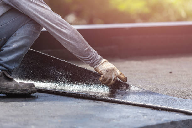 Professional Waterproofing technician working in Lanham, MD